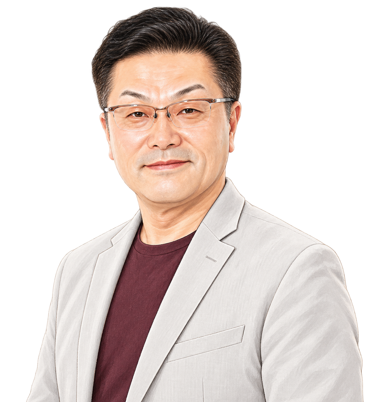 インベントクリエイション株式会社 代表者のイラスト
